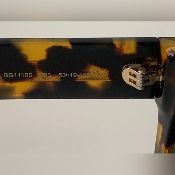 New - 💯 - GUCCI GG1110S-003 53 Sunglass Unisex BIO ACETATE
Sunglasses - Picture 11 of 12